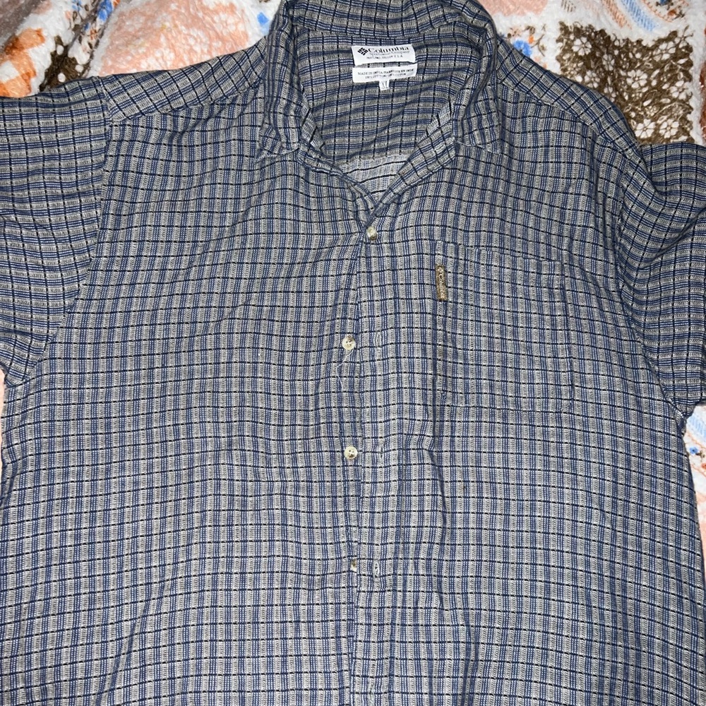 Columbia Plaid Shirt